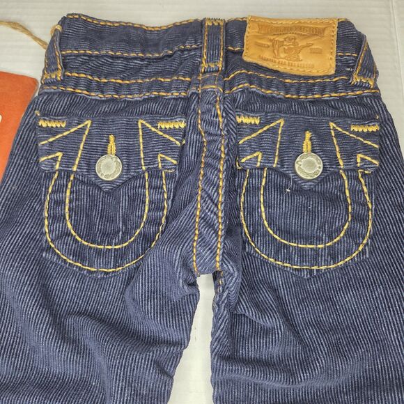 NEW True Religion Jeans Billy Big T Boys US 3 Blue Boot Cut Leg - Picture 7 of 10